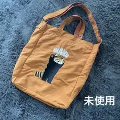 グラニフ イカク　トートバッグ　ショルダーバック 刺繍　マザーズバッグ