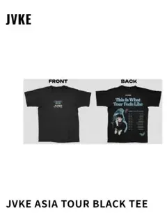 新品 XL JVKE アジア ツアー Tシャツ ジェイク sombr サマソニ