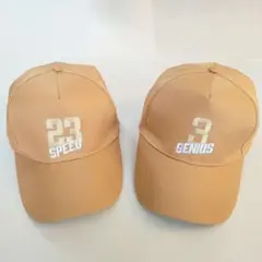 【89デー】ホークス オリジナルキャップ 23周東＆3近藤 セット