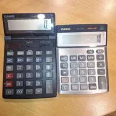 カシオ　電卓　2個セット