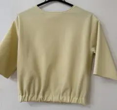 極美品　Ballisty ライトイエロートップス tomorrow land
