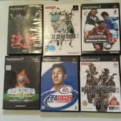 playstation2ソフト6本セット
