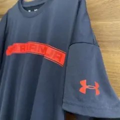 【UNDER ARMOUR】アンダーアーマー Tシャツ　メンズXL ネイビー