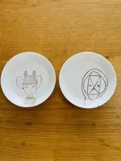 ミナペルホネン 豆皿2枚セット