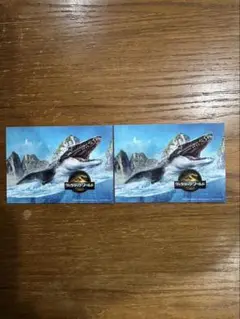 ジュラシックワールド入場者特典2枚セット