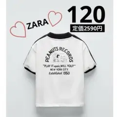 新品　ZARA ピーナッツ　PEANUTS スヌーピー　ポロシャツ　120cm
