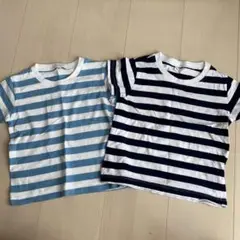 無印良品 90 Tシャツ2枚セット 美品