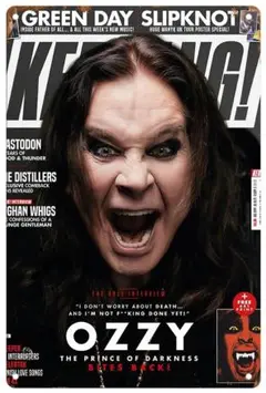 オジー・オズボーン Ozzy Osbourne メタルポスター ブリキ看板 9