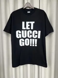 【ヴィンテージ】LET GUCCI GO Tee(新品未使用 M) / Tシャツ