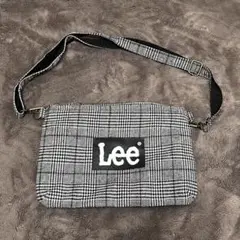 Lee チェック柄 サコッシュ