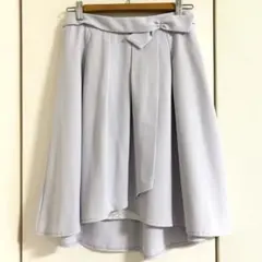 LODISPOTTO スカート 水色 サックス ブルー リボン ロディスポット