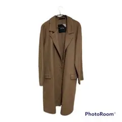 ATON DOUBLE PURE CAMEL CHESTER COAT