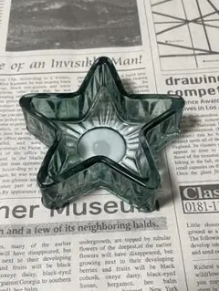 ［新品］ガラスの小物入れ　星　インテリア雑貨