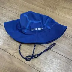 新品　アシックス　TOKYO2020 ハット　ネイビー　L
