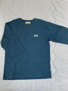EVERLAST 青 七分袖カットソー