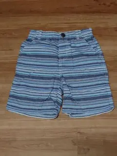 キッズ用 ストライプ 半ズボン　120cm