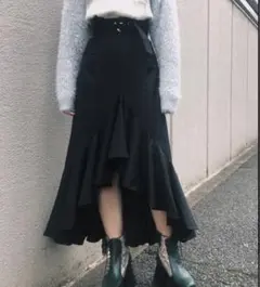 フレアロングスカート