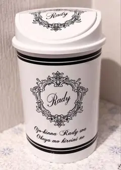 Rady - rady ゴミ箱 白黒セット ノベルティ 2025年最新】Rady ノベルティ ダストボックスの人気アイテム