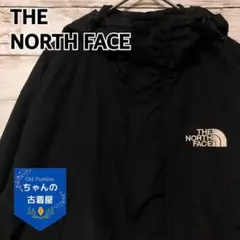 THE NORTH FACE ノースフェイス マウンテンパーカー 刺繍ロゴ 黒