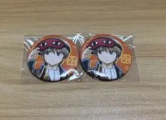 銀魂 沖田総悟 小さくなっちゃった缶バッジ 2個セット