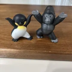 動物のペンおき　【ゴリラ、ペンギン】2点セット