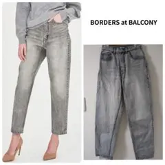 美品♡ ボーダーズアットバルコニー 5 POCKETS DENIM PANTS ボーダーズアットバルコニー 5 POCKETS DENIM