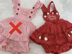 シャーリーテンプル♡いちごグレコ赤♡80センチ♡