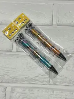 セリア ヘタリア ボールペン セット　オレンジ　グリーン　2本セット
