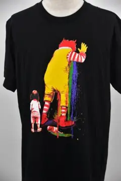 ◆おもしろTシャツ◆パロディーTシャツ◆ゲロマック◆黒◆特大サイズ　XXL