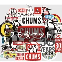 チャムス CHUMS ステッカー 26枚セット