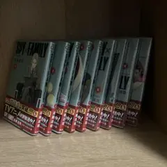 SPYFAMILY スパイファミリー漫画 1〜9巻 バラ売り⭕️ ※6巻〜未開封