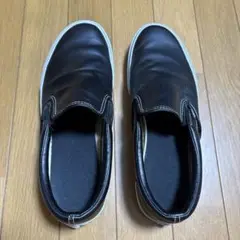 VANSレザースリッポンスニーカー