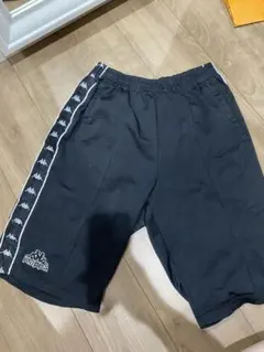 Kappa 黒 ショートパンツ M カッパ