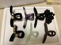 ヘアクリップ7点セット