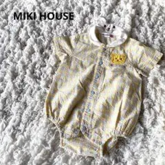 ミキハウス ロンパース 70cm 綿100%