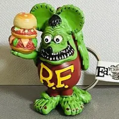 Rat Fink ラットフィンク キーホルダー ハンバーガー 新品 No.E