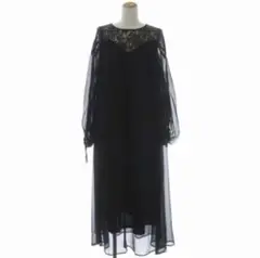 アメリヴィンテージ Ameri VINTAGE AMERI レースワンピース 黒