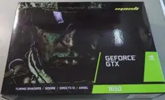 美品　MANLI GTX1650 GDDR6 4GB HDMI DP DVI
