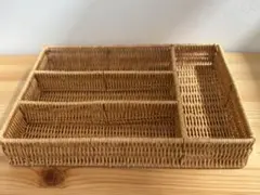 カトラリーケース　スリーコインズ　PPラタン　洗える