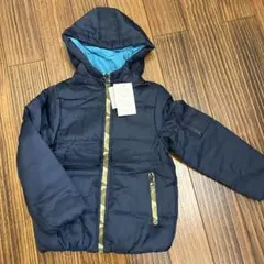 新品未使用　中綿　ジャケット　ネイビー　120 サイズ