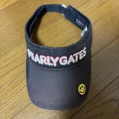 PEARLY GATES スマイリーフェイス バイザー