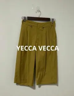 YECCA VECCA イェッカヴェッカ 2タック キュロット イエロー F