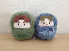 忍たま乱太郎　くるみたぴぬい2点セット　山田利吉　小松田秀作