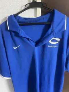 Nike バスケットボール ポロシャツ 青