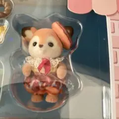シルバニアファミリー キラキラくじ A賞 ドーナツワゴン シカの赤ちゃんのみ
