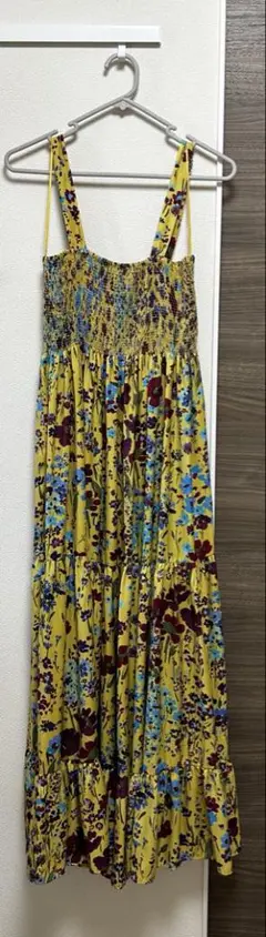 ZARA フラワープリント ワンピース USA XSサイズ