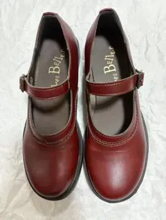 やさしい靴工房 Belle&Sofa ローヒール ストラップシューズ