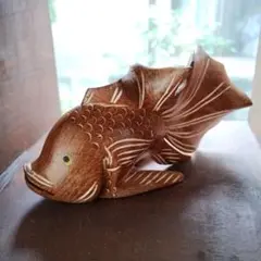 2025年最新】木彫り 金魚の人気アイテム - メルカリ