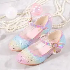 グラデーション グリッター シューズ　21.0