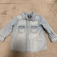 H&M L.O.G.G. デニムシャツ 9-12ヶ月